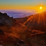 Breathtaking Sunrise at Haleakala National Park